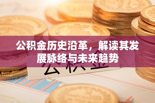 平湖公积金历史沿革，解读其发展脉络与未来趋势