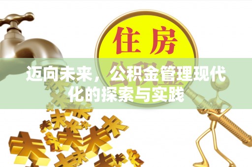 平湖迈向未来，公积金管理现代化的探索与实践
