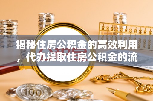 平湖揭秘住房公积金的高效利用，代办提取住房公积金的流程与技巧