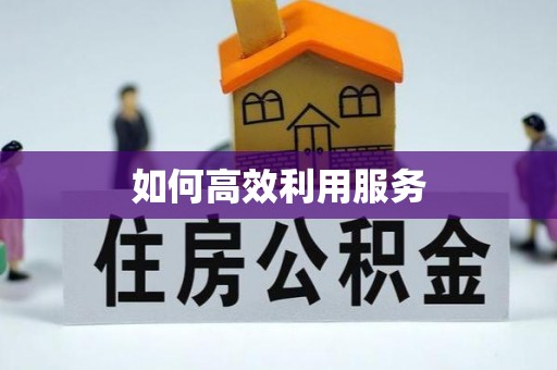 平湖如何高效利用服务