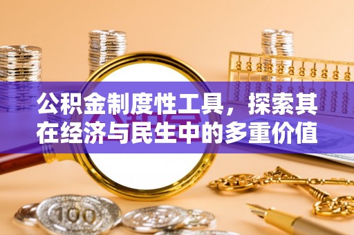平湖公积金制度性工具，探索其在经济与民生中的多重价值
