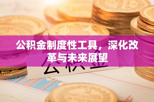 平湖公积金制度性工具，深化改革与未来展望