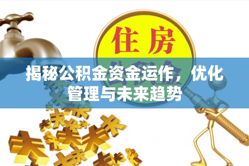 平湖揭秘公积金资金运作，优化管理与未来趋势