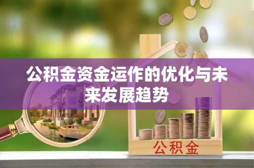 平湖公积金资金运作的优化与未来发展趋势
