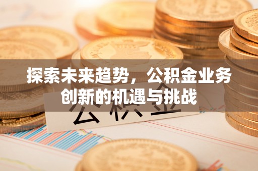 平湖探索未来趋势，公积金业务创新的机遇与挑战