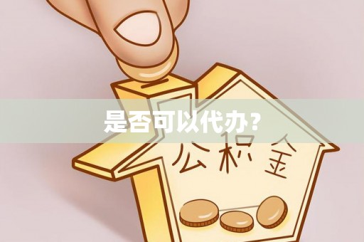 平湖是否可以代办？