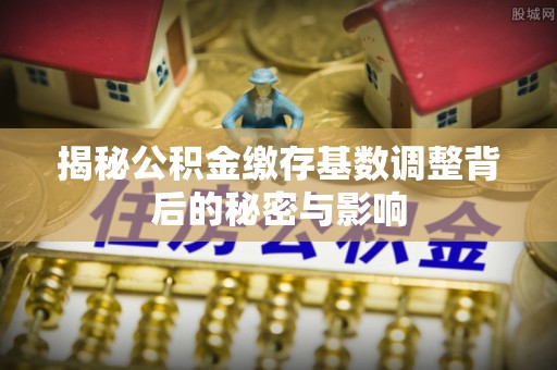 平湖揭秘公积金缴存基数调整背后的秘密与影响